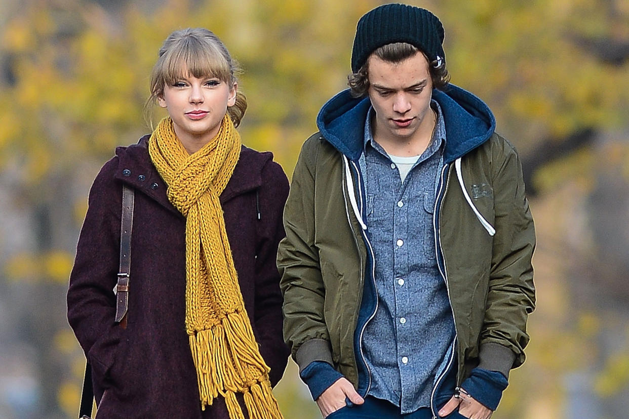 Taylor Swift and Harry Styles enjoy a date at New York City's Central Park Zoo in December 2012. (David Krieger/Bauer-Griffin/GC Images)