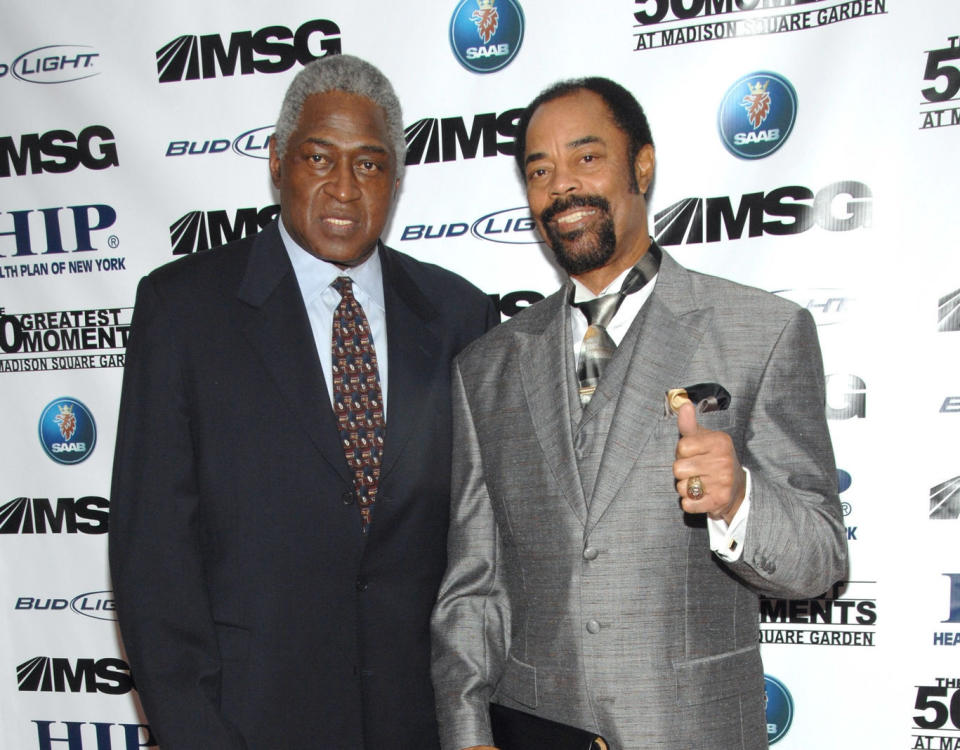 Willis Reed and Walt Frazier