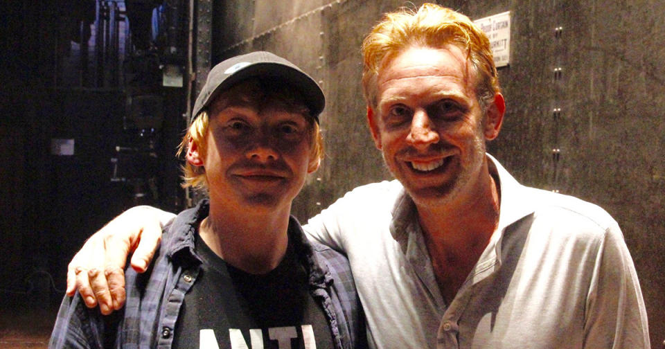 Guys, Ron Weasley met Ron Weasley last night and it’s all our hearts ever wanted
