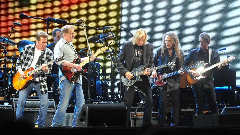 Mandatory Credit: Photo by Picture Perfect/Shutterstock (1195647i)The Eagles - Glenn Frey, Don Henley, Joe Walsh, Timothy B.