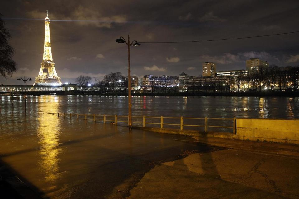 Paris was hit by flooding earlier this year: AP