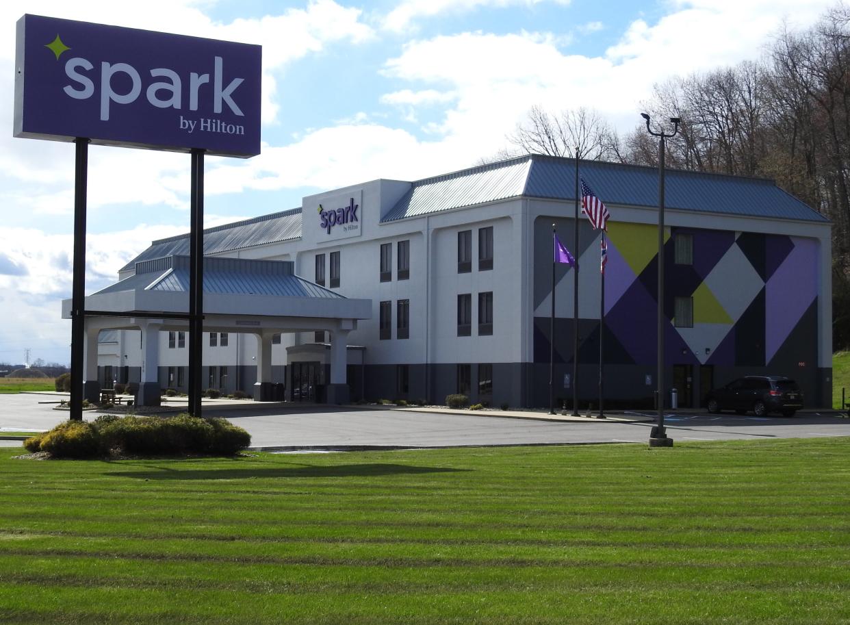 Spark by Hilton recently opened at 200 Morris Crossing Ave. in Newcomerstown. It has 62 rooms with an indoor heated pool, hot tub, fitness room and more.