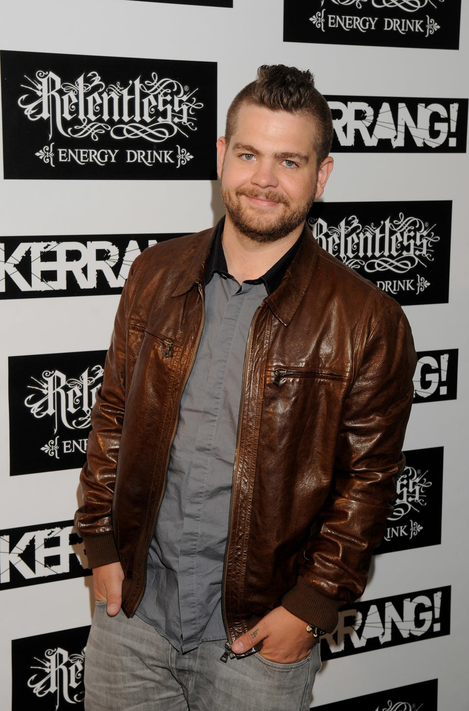 LONDON, ENGLAND - JUNE 09: Jack Osborne arrives for The Reckless Energy Drink Kerrang! Awards at The Brewery on June 9, 2011 in London, England. (Photo by Jim Dyson/Getty Images)