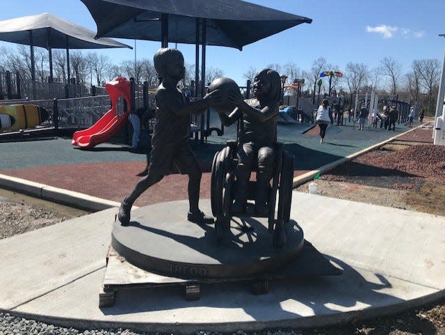 Playground at the Field of Dreams, a park for people with disabilities in Toms River, April 8, 2022.