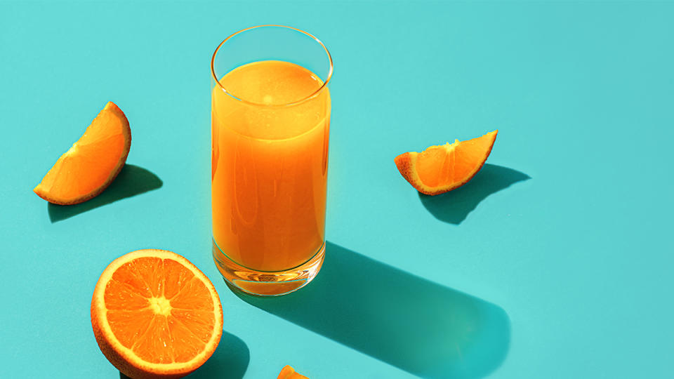 oranges and orange juice; iron rich foods