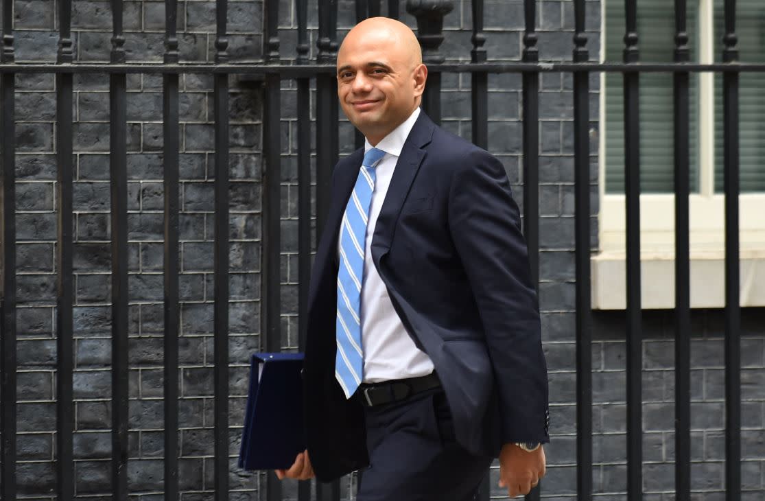 Under attack: Home Secretary Sajid Javid