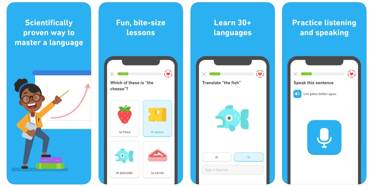 Duolingo App Store