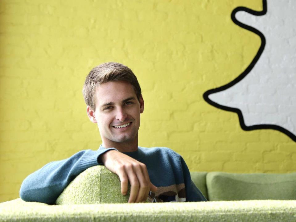 evan spiegel snapchat