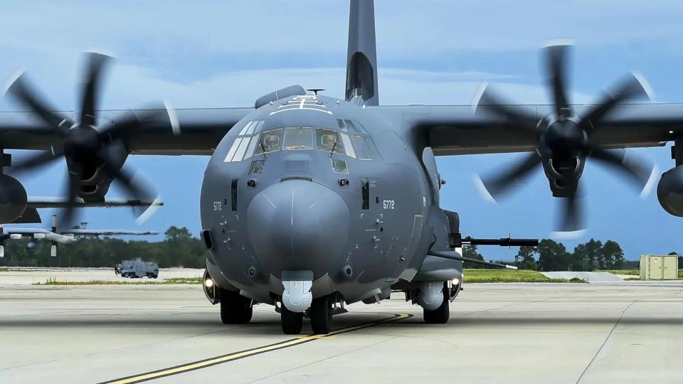 An AC-130J Ghostrider gunship. <em>USAF</em>