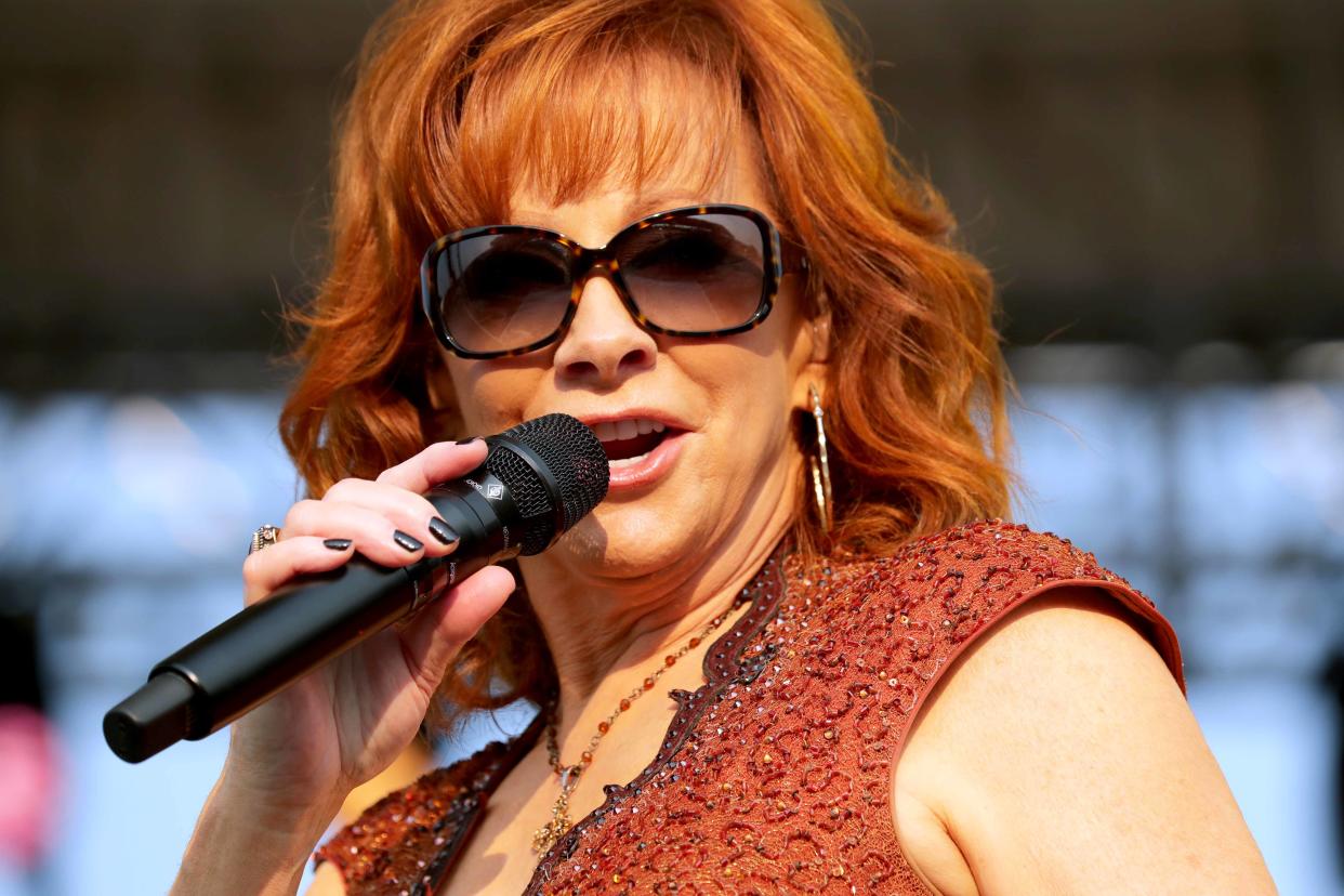 Reba McEntire, shown at the 2018 Wisconsin State Fair, is coming to Milwaukee's Fiserv Forum.