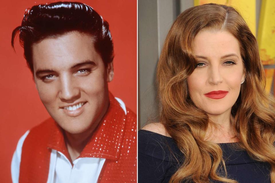 <p>Sunset Boulevard/Corbis via Getty, Jeffrey Mayer/WireImage </p> Elvis Presley; Lisa Marie Presley