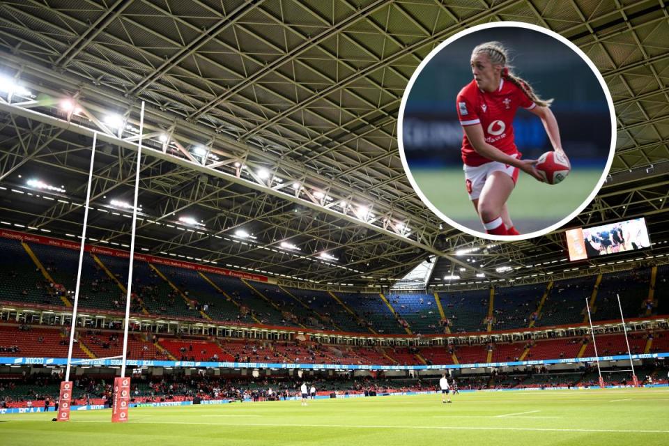 EXCITED: Hannah Jones and Wales will play at Principality Stadium <i>(Image: PA)</i>