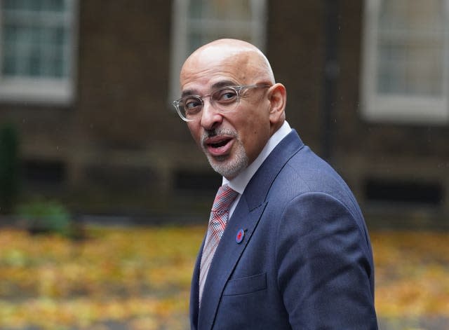 Tory Party chairman Nadhim Zahawi