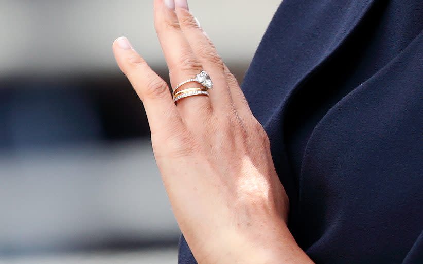 resize and reset Meghan’s engagement ring - Getty Images