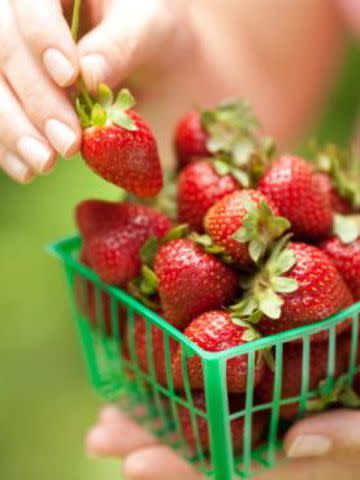 Getty strawberries