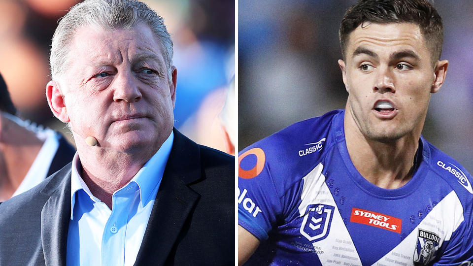 Canterbury boss Phil Gould has hit back at critics of the club's treatment of halfback Kyle Flanagan, who will play his first game of the season against reigning premiers Penrith. Pictures: Getty Images