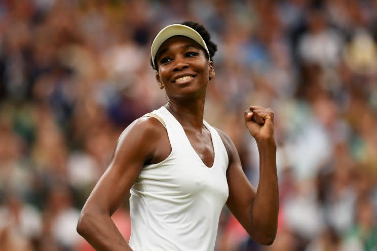 Venus Williams has booked her ticket to the semifinal. (Getty)