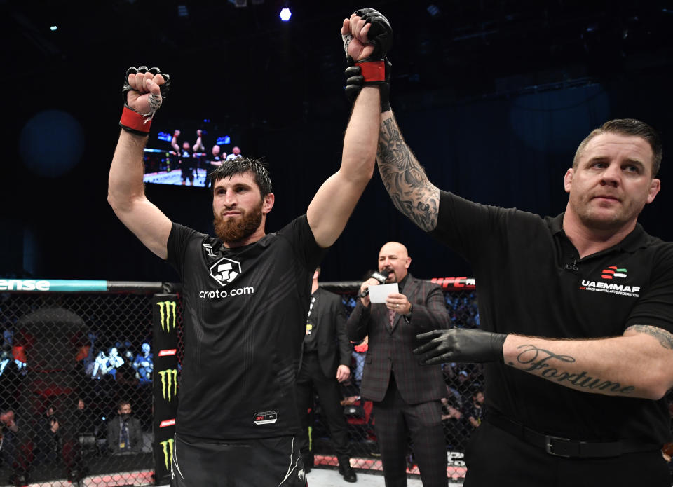 UFC Vegas 50: Magomed Ankalaev on title path thanks to sambo - Yahoo Sports