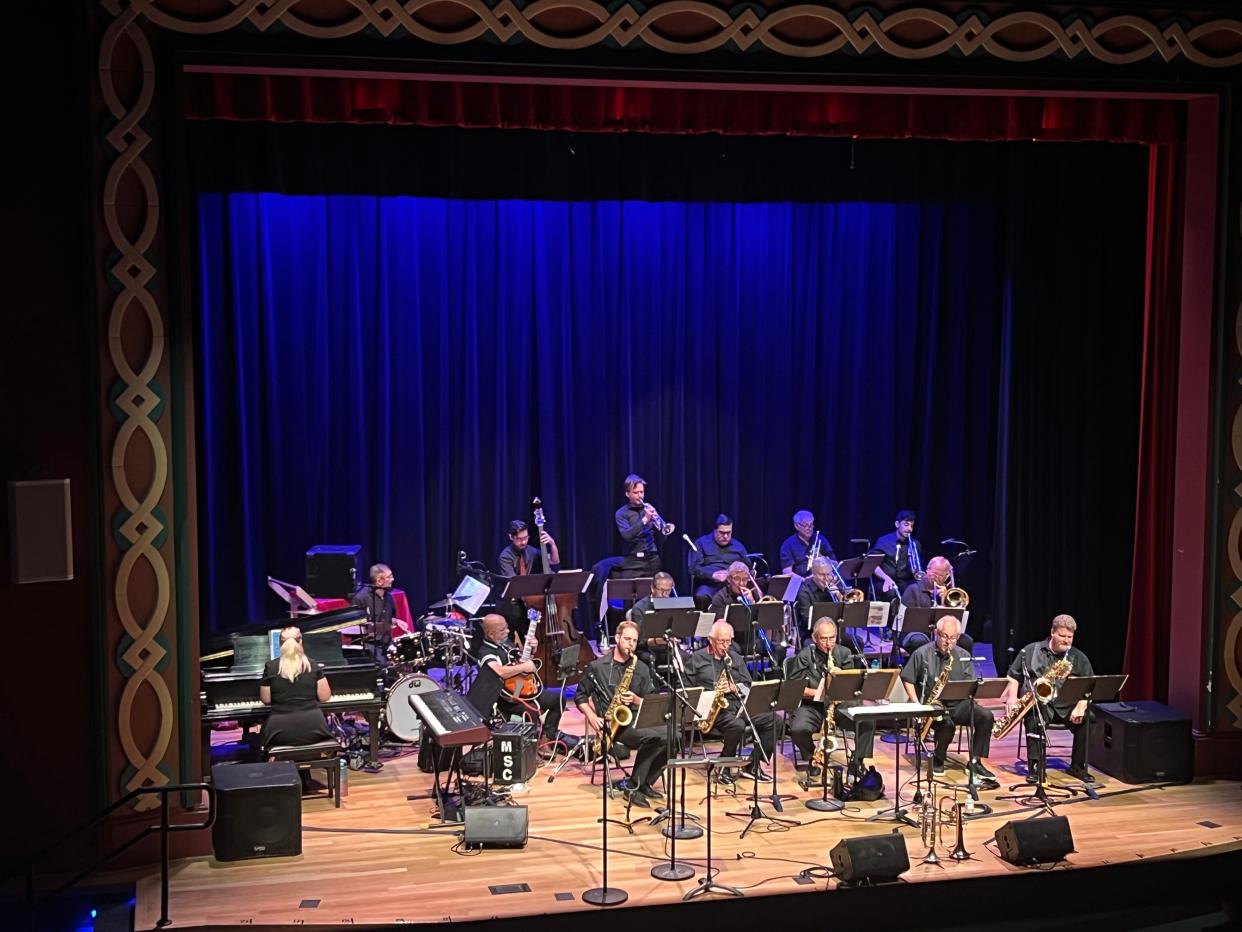 Las Cruces-based Border Jazz Orchestra performs Oct. 1, 2022 at the Rio Grande Theatre.