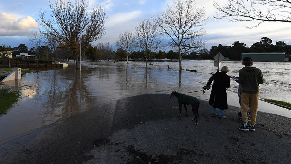 Thousands of Victorians have been left without power as wild winds and flooding hit the state. Source: AAP