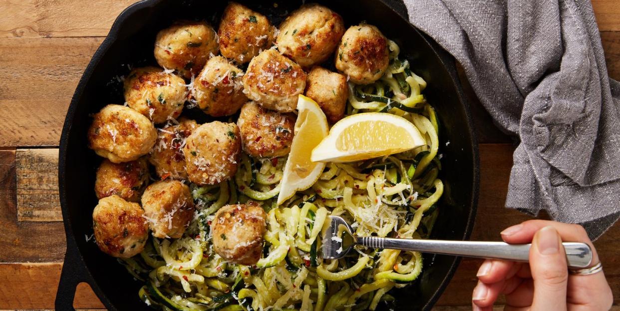 garlic butter meatballs