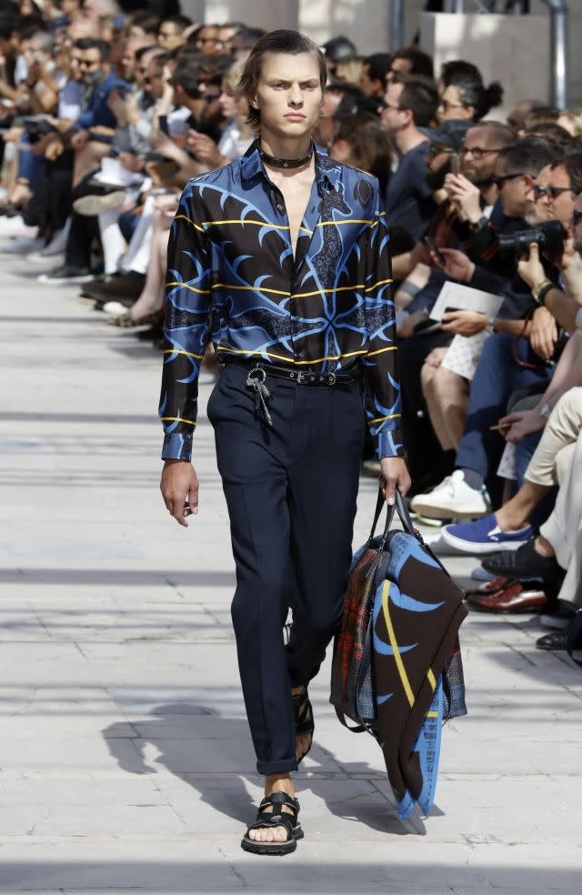 For Spring 2017, Louis Vuitton Took Its Men's Bags on a