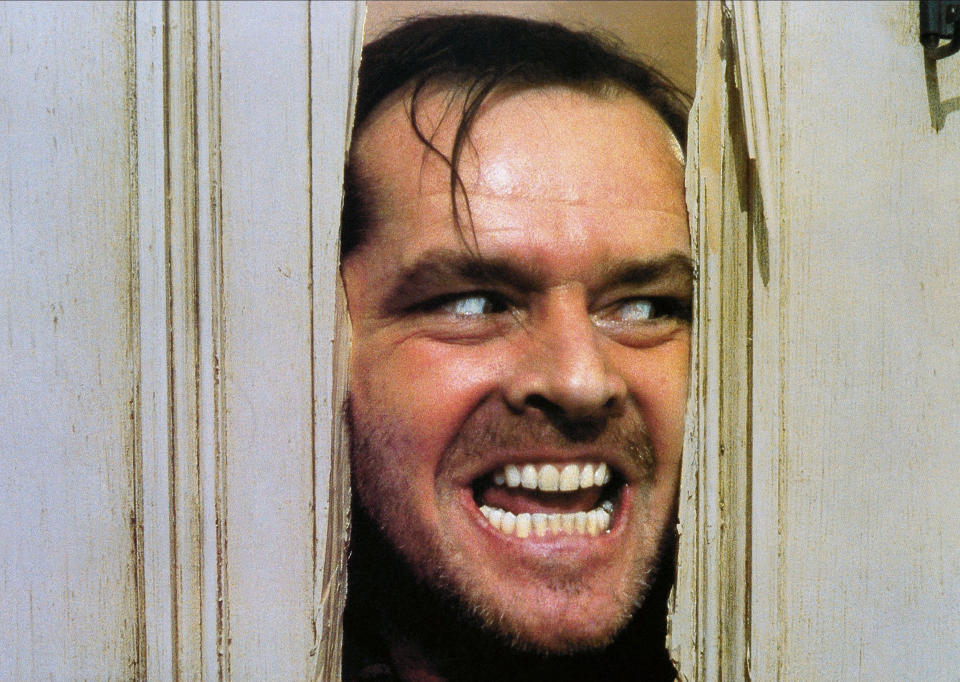 The Shining, 1980 with Jack Nicholson (Alamy)