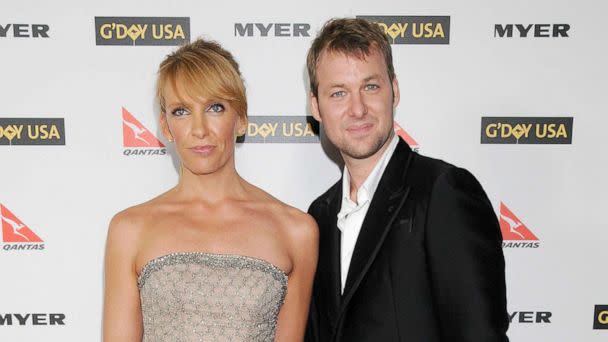 PHOTO: FILE - Toni Collette and Dave Galafassi arrive at G'Day USA 2010 Los Angeles Black Tie Gala held at Hollywood & Highland, Jan. 16, 2010 in Hollywood, Calif. (Gregg Deguire/FilmMagic via Getty Images, FILE)