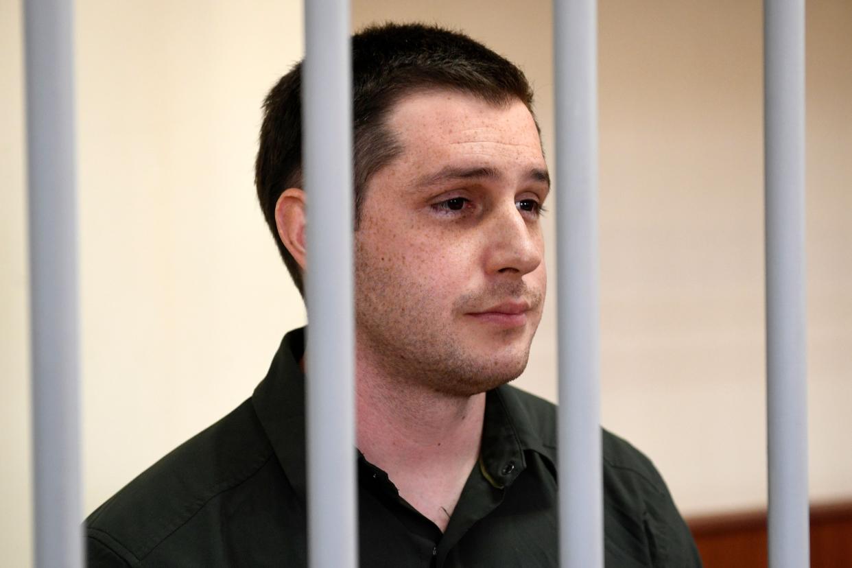 Trevor Reed, pictured in 2020, was released from a Russian prison last month.