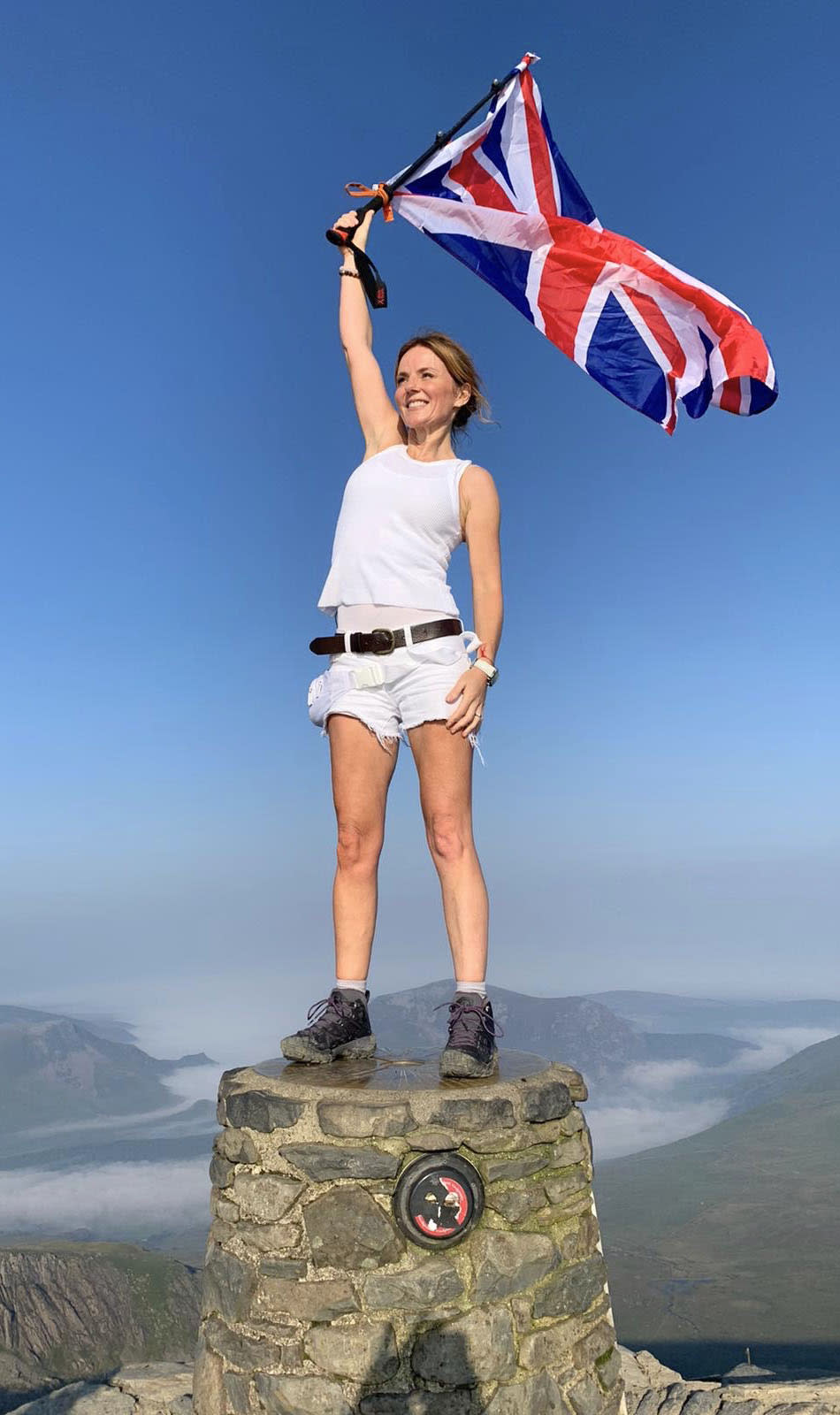 Halliwell climbs Mount Snowdon in her YouTube seriesPR
