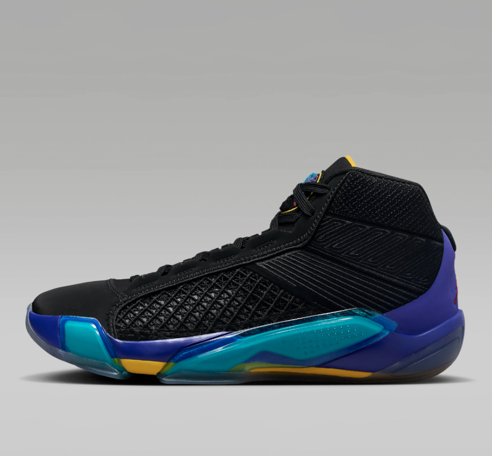 <p><a href="https://go.redirectingat.com?id=74968X1596630&url=https%3A%2F%2Fwww.nike.com%2Ft%2Fair-jordan-xxxviii-aqua-basketball-shoes-7qLMW4%2FDZ3356-001&sref=https%3A%2F%2Fwww.esquire.com%2Flifestyle%2Fg42461688%2Fworkout-shoes-for-men%2F" rel="nofollow noopener" target="_blank" data-ylk="slk:Shop Now;elm:context_link;itc:0;sec:content-canvas" class="link ">Shop Now</a></p><p>Air Jordan XXXVIII</p><p>Nike</p><p>$200.00</p>