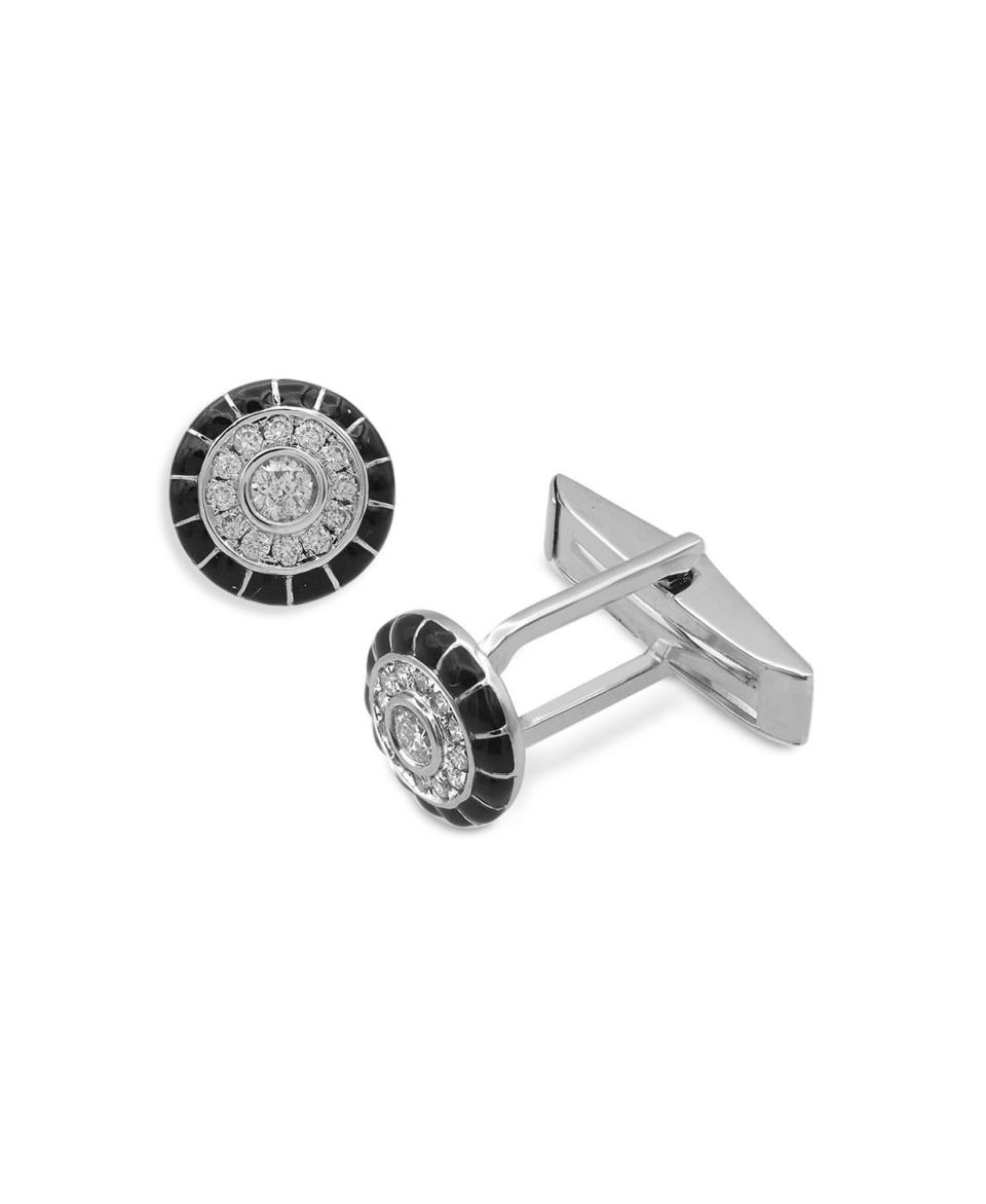 Men's Diamond Cufflinks