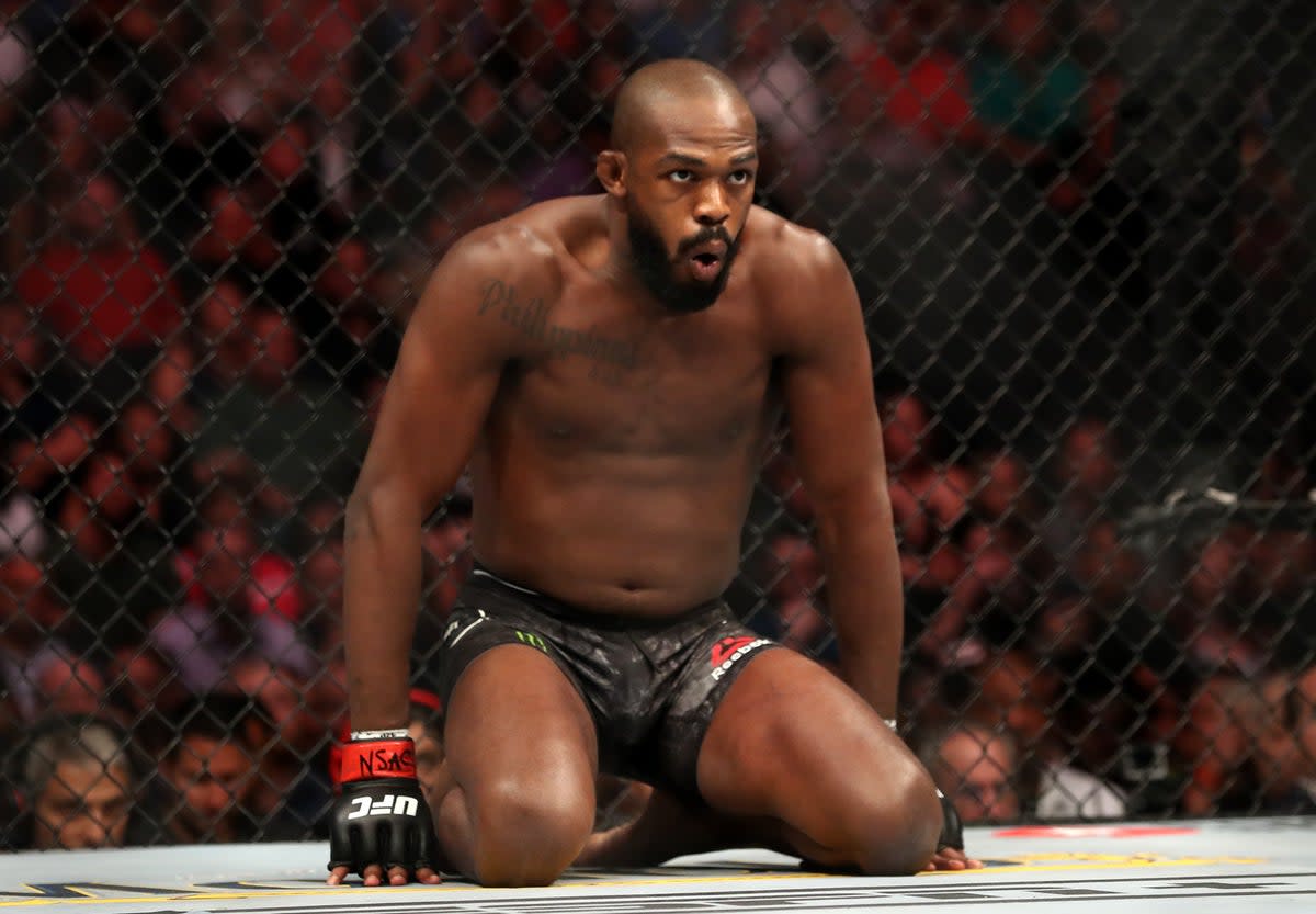 Jon Jones returns after three years away to make his heavyweight debut (Getty Images)