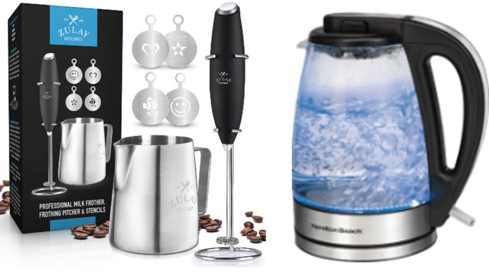 Make your favourite hot beverages at home with these products.