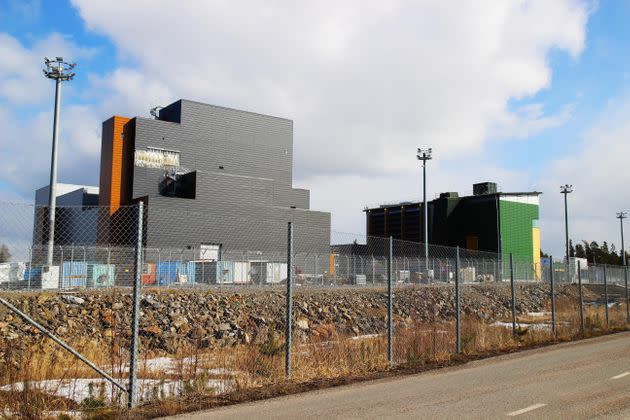 A view from outside the Onkalo storage facility on Olkiluoto Island.  (Photo: Alexander C. Kaufman/HuffPost)