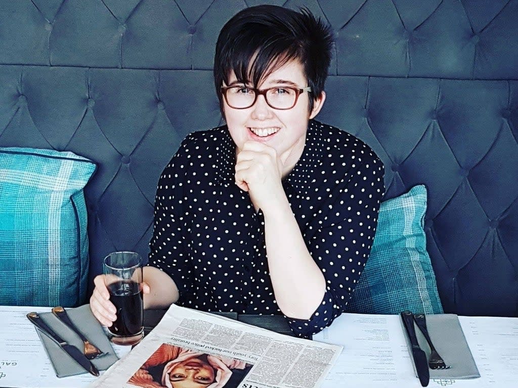 Lyra McKee was shot during Derry riots  (PA)