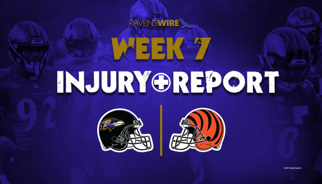 Bengals vs. Ravens Injury Report — Week 2