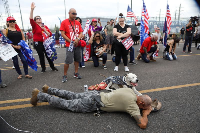 Protest following the 2020 U.S. presidential election in Phoenix, Arizona