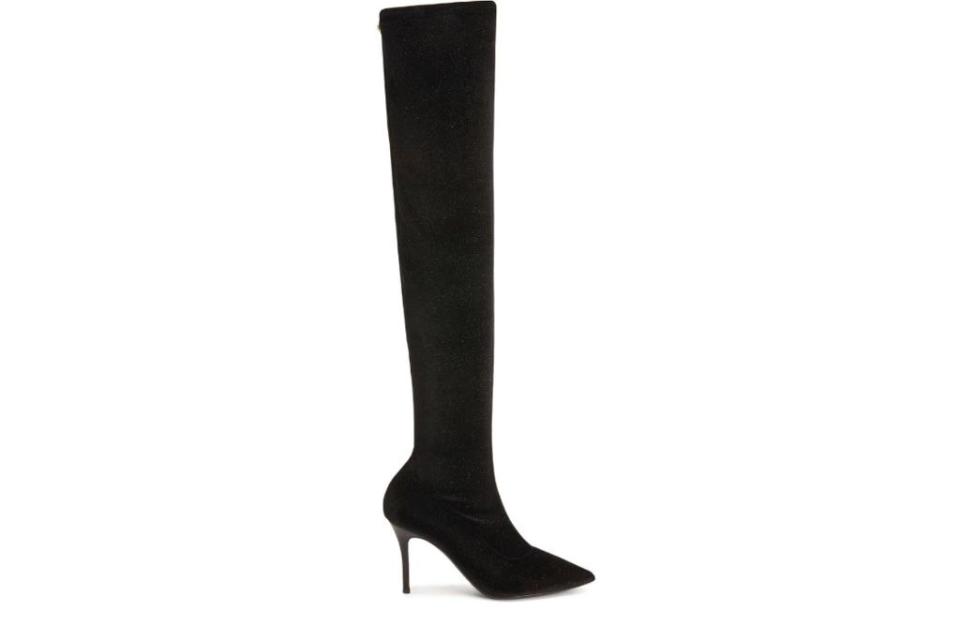 Giuseppe zanotti, felicity thigh high boots, black boots