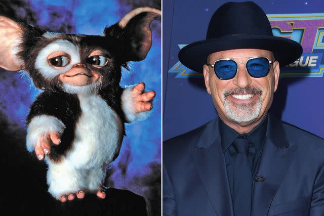 <p>Pictorial Press Ltd / Alamy Stock Photo; Steve Granitz/FilmMagic</p> Gizmo from 'Gremlins' and Howie Mandel in 2023