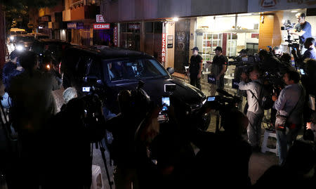 U.S. pastor Andrew Brunson leaves home as he heads to the airport in Izmir, Turkey October 12, 2018. REUTERS/Osman Orsal