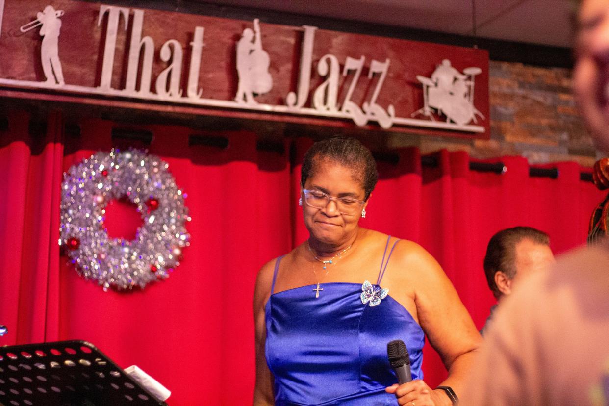 Yvette Norwood-Tiger performs on Dec. 1, at All The Jazz in Sunrise.