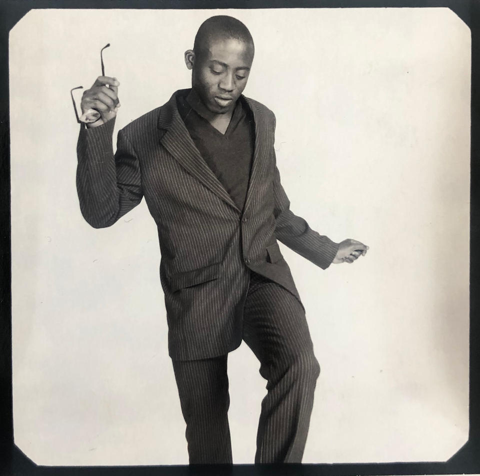 A Polaroid of Enninful in the 1990s from his personal collection.<span class="copyright">Courtesy Edward Enninful</span>