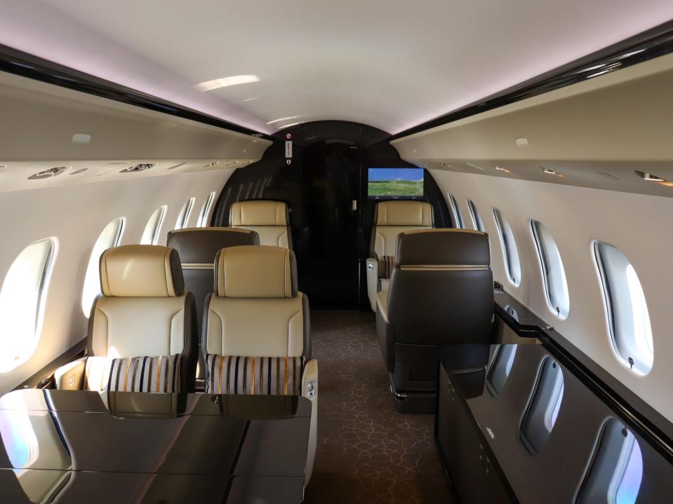 Bombardier Global 6500 private jet