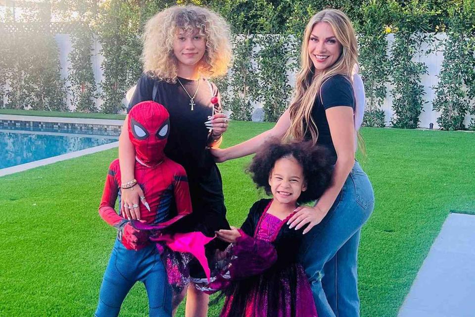 <p>Allison Holker/Instagram</p> Allison Holker celebrates Halloween with her 3 kids