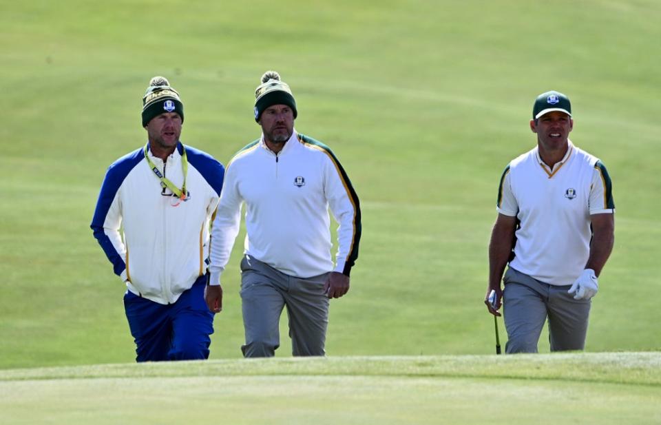 Paul Casey, right, feared he might never play in the Ryder Cup again (Anthony Behar/PA) (PA Wire)