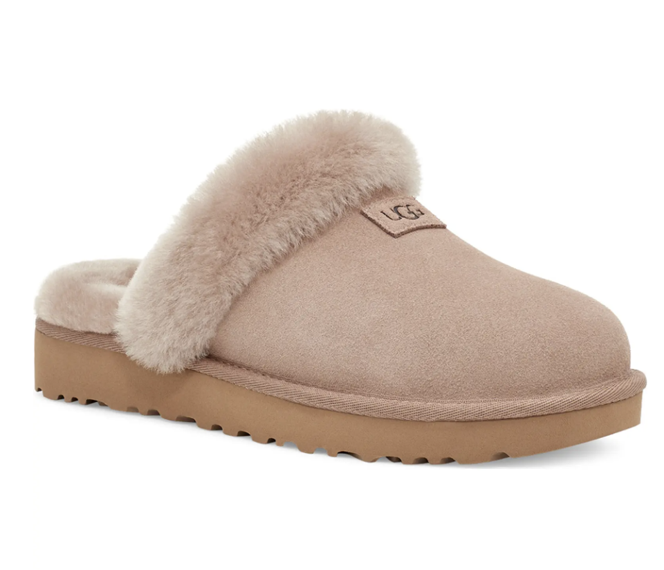 Ugg Genuine Shearling Slipper. Image via Nordstrom.