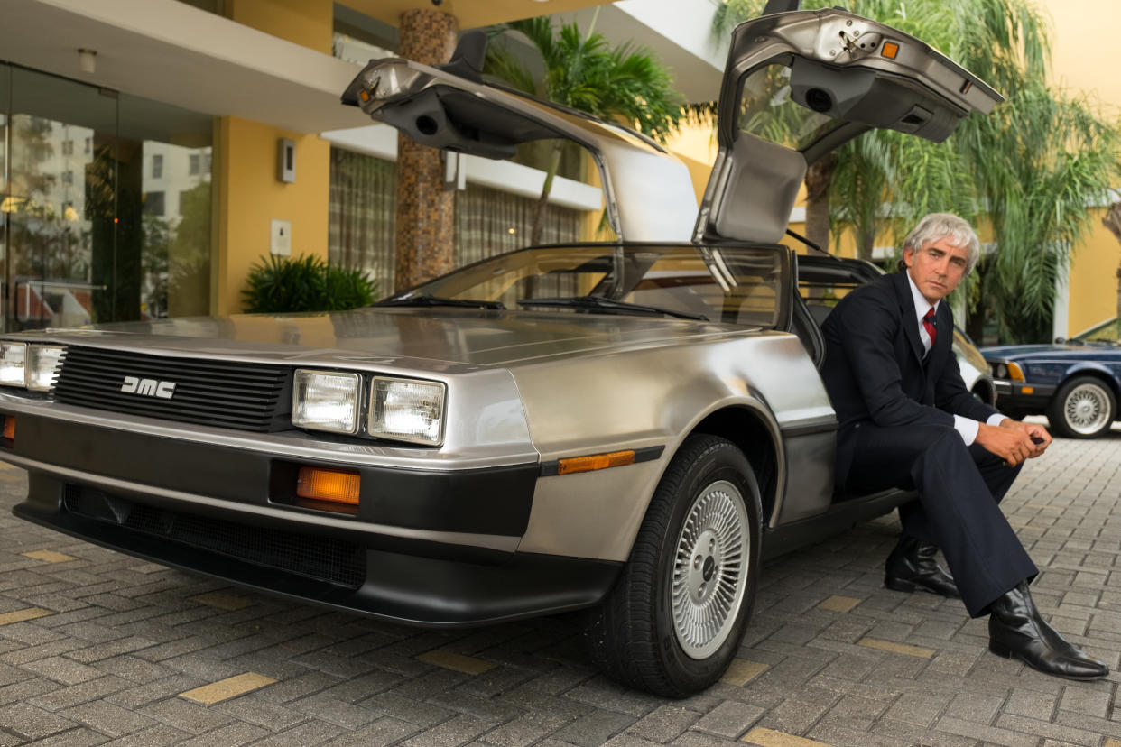 Lee Pace as John DeLorean in Driven. 