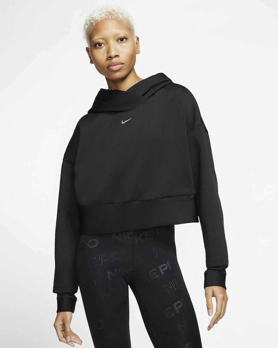 Nike Pro Women's Fleece Pullover Hoodie