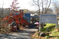 <p>What’s better than a great used bookstore? A great used bookstore with a sense of humor. Housed in an 1842 gristmill on the banks of the Sawmill River, <a rel="nofollow noopener" href="http://www.montaguebookmill.com/" target="_blank" data-ylk="slk:The Montague Bookmill;elm:context_link;itc:0;sec:content-canvas" class="link ">The Montague Bookmill</a> advertises: “Books you don’t need in a place you can’t find.” The Montague Bookmill also features the Lady Killigrew Café and The Alvah Stone Restaurant and Bar, and regularly features live musical events. “Don’t look for our catalogue online; we’re not that bookstore,” their website states. “But if we can’t find the book you’re looking for, we’ll find you a better one you didn’t know you wanted.” </p>